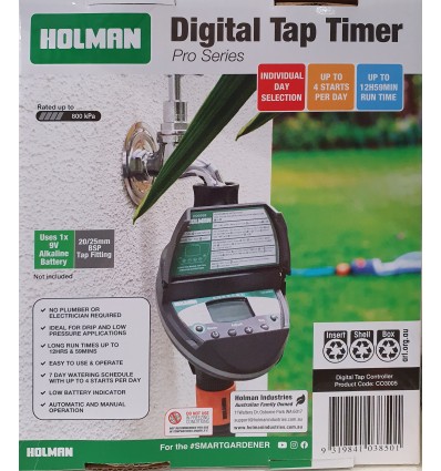 Digital Tap Timer HOLMAN