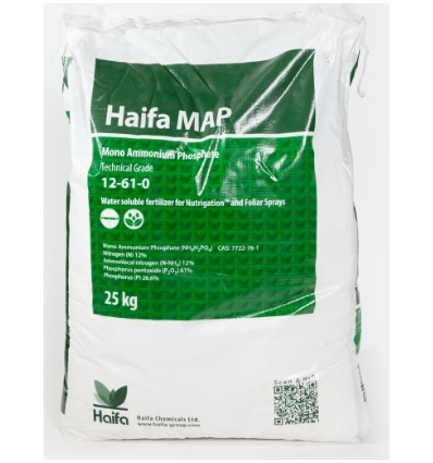 HAIFA MAP™ 12-61-0 - Μονο-αμμώνιο φωσφορικό 25 KG