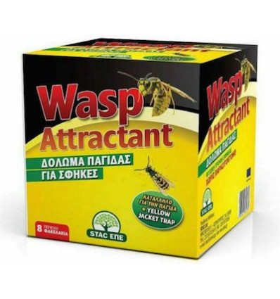STAC Wasp Attractant Παγίδα για Σφήκες 8 φακελάκια