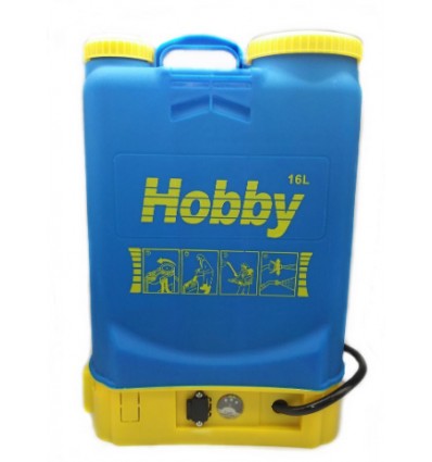 Ψεκαστήρας πλάτης με μπαταρία Hobby - 16lt