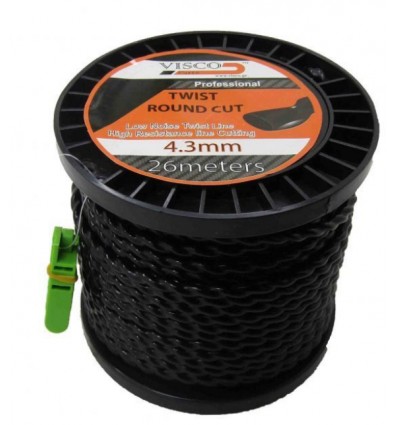 ΜΕΣΙΝΕΖΑ VISCO ΣΤΡΙΦΤΗ ΣΤΡΟΓΓΥΛΗ 4,3mm 26m